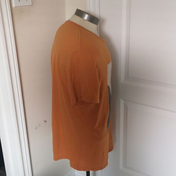 Old Navy Men T-shirt XL Orange - Picture 5 of 16